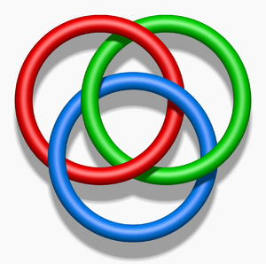 בתורת הקשרים המתמטית, טבעות בורומאיות הן שזר המורכב משלושה מעגלים טופולוגיים הכרוכים זה בזה באופן שהוצאת כל אחת מהטבעות משחררת את הקשר בין שתי האחרות. הטבעות קרויות על-שם חלק משלט האצולה של בית בורומאו ממילאנו של המאה ה-15.