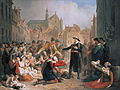 De zelfopoffering van Burgemeester Van der Werff (1816 of 1817)