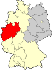 Territoire de l'Oberliga West de 1948 à 1963