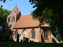 Kyrka i Dorf Mecklenburg.