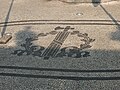 Fasces na calçada do Palácio Tiradentes, Rio de Janeiro