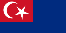 The flag of Johor