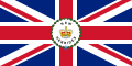 Vlajka novohebridského komisaře (1953–1980) Poměr stran: 1:2