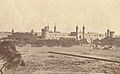 George Craddock, vers 1880, Railway Station a Lahore, Pakistan.