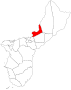 Location of Tamuning in Guam