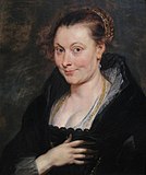 Portret van Isabella Brant door Rubens, Cleveland Museum of Art