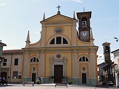 Façana de l'església