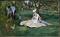 Édouard Manet: Familie Monet in ihrem Garten in Argenteuil