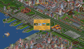 Скриншот программы OpenTTD