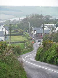 Road from Red Strand to Ardfield