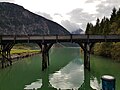 Durchfahrt vom Plansee auf den Heiterwanger See