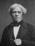 Michael Faraday Foto de cerca de 1861