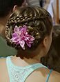 Dutch flower braid