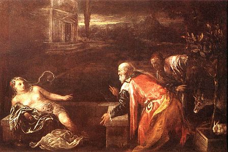 Jacopo Bassano Susanna und die Alten.