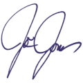 Joe Jonas aláírása