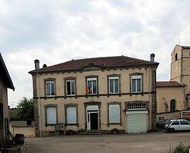 The town hall in Jorxey