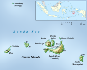 Localización en un mapa de la región