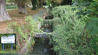 La rigole du Noirieux qui alimente le canal.