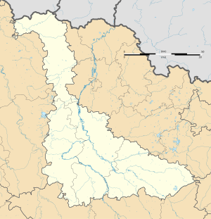 韦奥在默尔特-摩泽尔省的位置