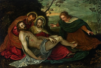 Tintoretto (Italian, 1518–1594) Pietà, 1560/65.