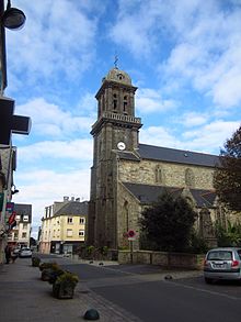 Ang Simbahan sa Saint-Pierre, sa Crozon