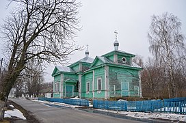 Puukirkko (1910) Olijnykova Slobodan kylässä.