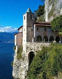 Skyline of Leggiuno