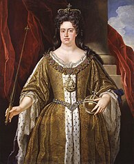 Königin Anne im Jahr 1702
