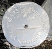 The disk on top of the obelisk