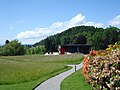 Blick auf das Fortbildungszentrum von Hoffmann-La Roche