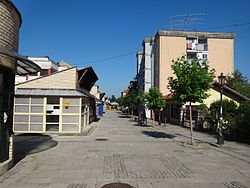 Town center promenade