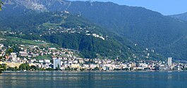 A view of Montreux