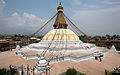 Boudhanath is one of the holiest Buddhist sites in Kathmandu Valley, Nepal