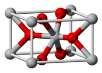 The unit cell of rutile