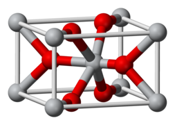 Структура кристалу каситериту
