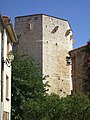 L'abside romane vue du sud.