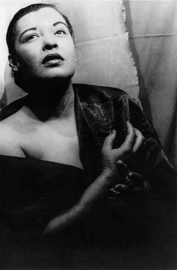 Billie Holiday, Carl Van Vechten fényképe, 1949