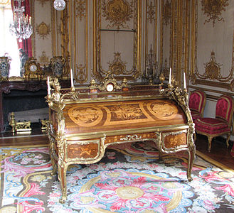 Reĝa skribotablo ĉe la Kastelo de Versailles (1660-69)