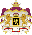 Coat of arms of a prince of Belgium