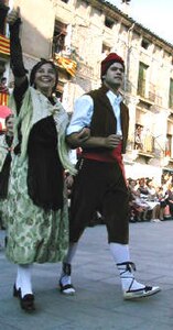 Dos balladors de la dansa de Campdevànol