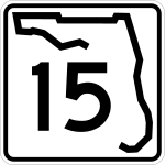 Straßenschild der Florida State Road 15