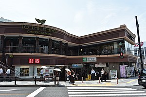 車站入口(2018年6月)