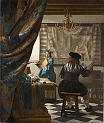 El arte de la pintura, de Vermeer (1666)