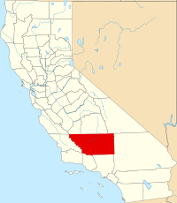 Location in the state of California