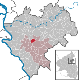 Kaart van Marienfels