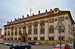 Nostický palác na Malé Straně je hlavním sídlem MK ČR.