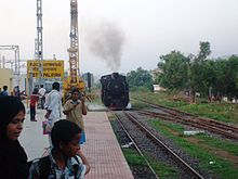 ഊട്ടിയിലേക്കുള്ള തീവണ്ടി മേട്ടുപ്പാളയം സ്റ്റേഷനിൽ