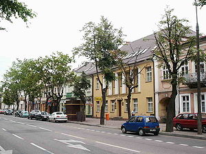 Koscjuško iela Suvalkos