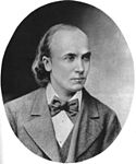 Jakob Hurt som ung lärare 1866.