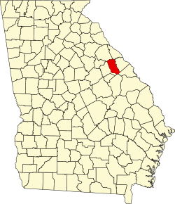 Koartn vo McDuffie County innahoib vo Georgia